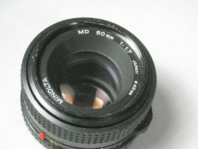 7 Minolta Camera Lens Lot Maxxum AF 70-210mm 100-300mm MC Tele Rokkor 200mm NR! 10