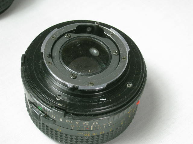 7 Minolta Camera Lens Lot Maxxum AF 70-210mm 100-300mm MC Tele Rokkor 200mm NR! 11