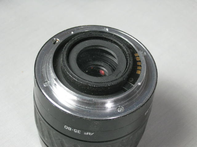 7 Minolta Camera Lens Lot Maxxum AF 70-210mm 100-300mm MC Tele Rokkor 200mm NR! 20