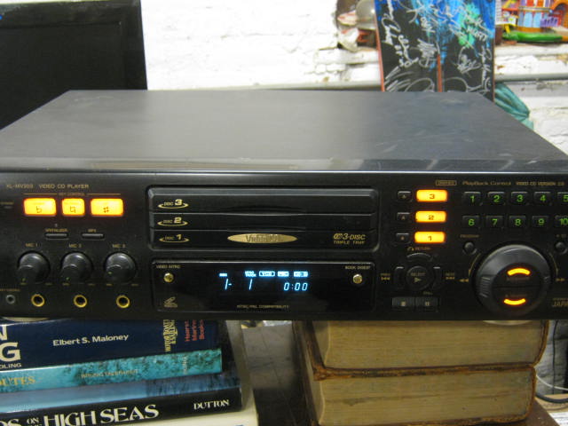 JVC XL-MV303 NTSC/PAL Video Karaoke 3-Disc VCD/CD Changer Player NO RESERVE! 1