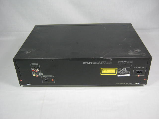 JVC XL-SV22 NTSC/PAL Video Karaoke Single Disc VCD/CD Player NO RESERVE PRICE! 4