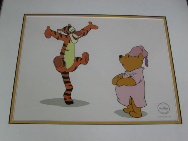 3 Disney Winnie The Pooh LE Animation Art Sericels NR 6