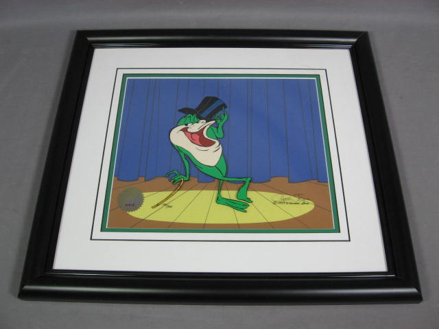 Signed Warner Bros Michigan J Frog V Animation Cel NR