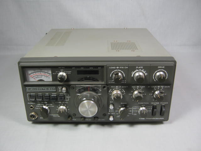 Kenwood TS-820 HF SSB Ham Radio Transceiver W/ Box NO RESERVE PRICE BID NOW! 1