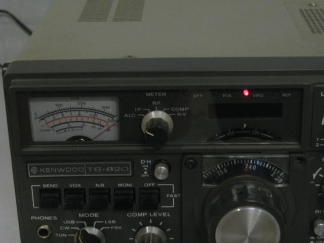 Kenwood TS-820 HF SSB Ham Radio Transceiver W/ Box NO RESERVE PRICE BID NOW! 2