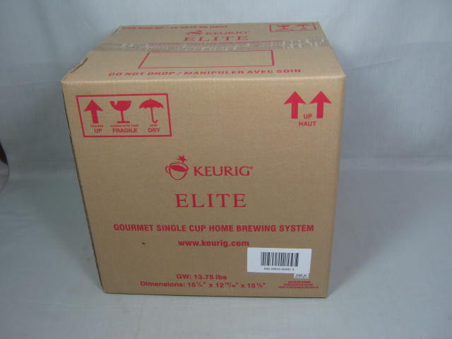 NEW Keurig B40 Elite Gourmet Single Cup Home Coffee Brewing System +K Cups 1