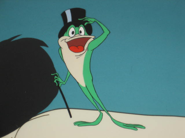 Warner Bros Michigan Frog Animation Cel Froggy Evening 2
