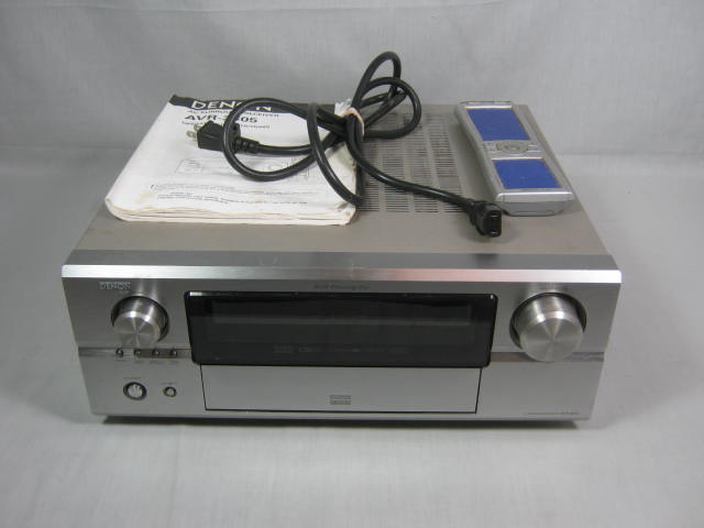 Denon AVR-3805 7.1 Channel 770 Watt Home Theatre Receiver + RC-969 Remote Manual