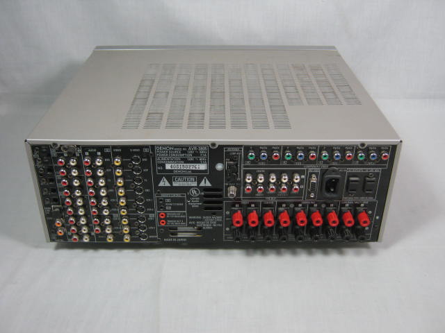 Denon AVR-3805 7.1 Channel 770 Watt Home Theatre Receiver + RC-969 Remote Manual 5
