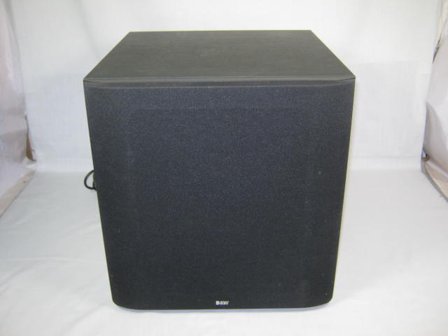 B&W Bowers & Wilkins ASW650 12" Active 200 Watt Powered Stereo Subwoofer Sub NR!