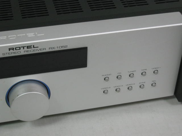 Rotel RX-1052 AM/FM Stereo Receiver + RR-AT95 Remote Terk Pi B Amplified Antenna 4
