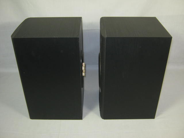B&W Bowers & Wilkins DM601 S3 Black Bookshelf Stereo Speakers NO RESERVE PRICE! 4