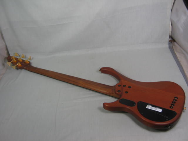 Peavey Cirrus 5 String Bolt On Mahogany Electric Bass Guitar Hipshot Tuners Case 5