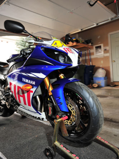 2010 Yamaha YZF-R YZF R1 Valentino Rossi Limited Edition Street Bike Motorcycle 5