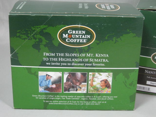 5 Boxes (117) Keurig K-Cups Green Mountain Coffee Medium Roast + Assorted Teas 2