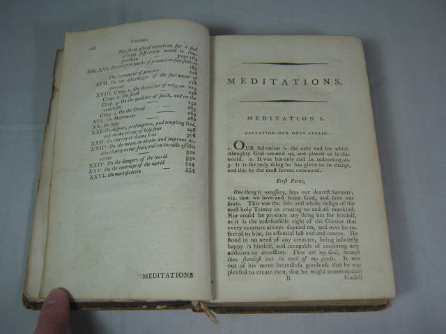 1791 Meditations Discourses Sublime Truths Important Duties Christianity Butler 10