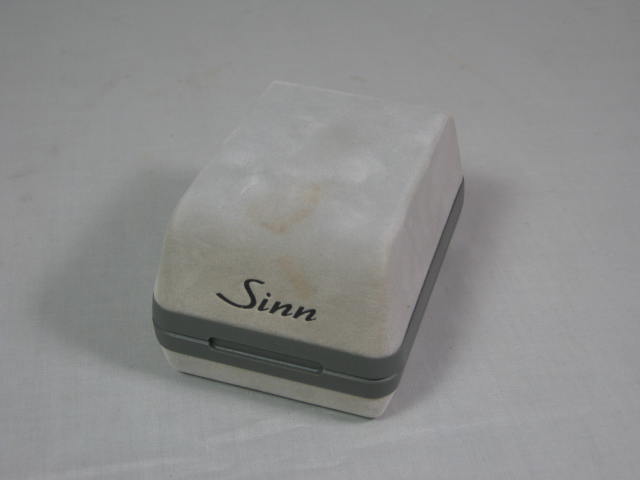 Vtg Sinn Automatic Titan Waterproof Chronometer Watch 2132023 W/ Case Box NO RES 5
