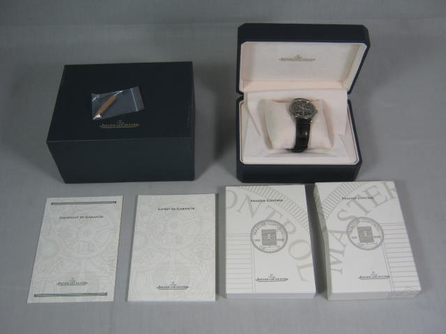 Jaeger Lecoultre Master Control 1000 Hour Perpetual Calendar Watch 140.8.80.S NR