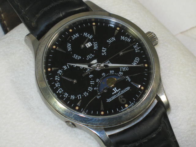 Jaeger Lecoultre Master Control 1000 Hour Perpetual Calendar Watch 140.8.80.S NR 2