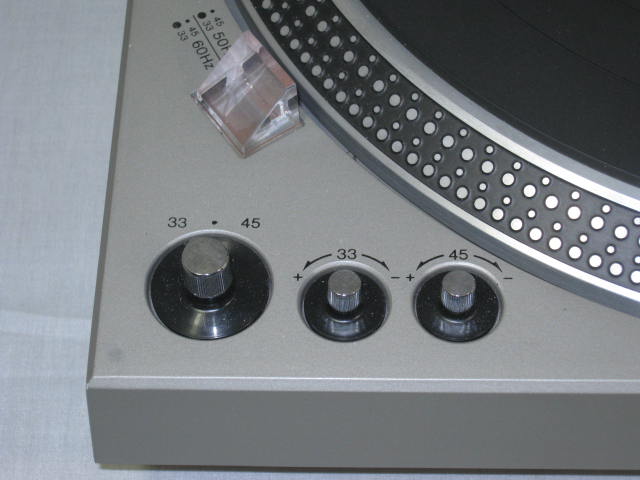 Vtg Technics SL-1600 Direct Drive Automatic Turntable W/Audio-Technica Cartridge 2