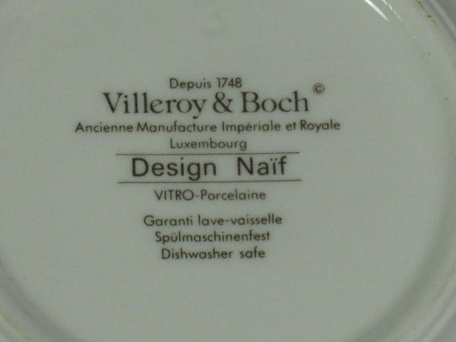 Villeroy & Boch Design Naif Teapot With Original Box Mint Condition! No Reserve 7