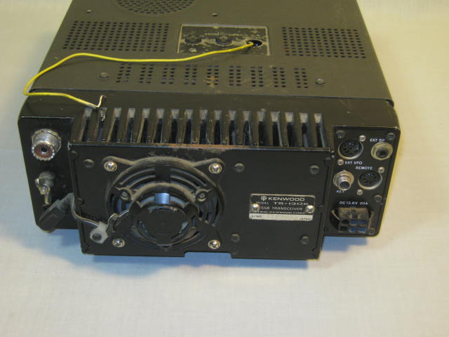 Kenwood TS-130S SSB HF Ham Radio Transceiver Parts/Repair NO RESERVE PRICE BID! 5