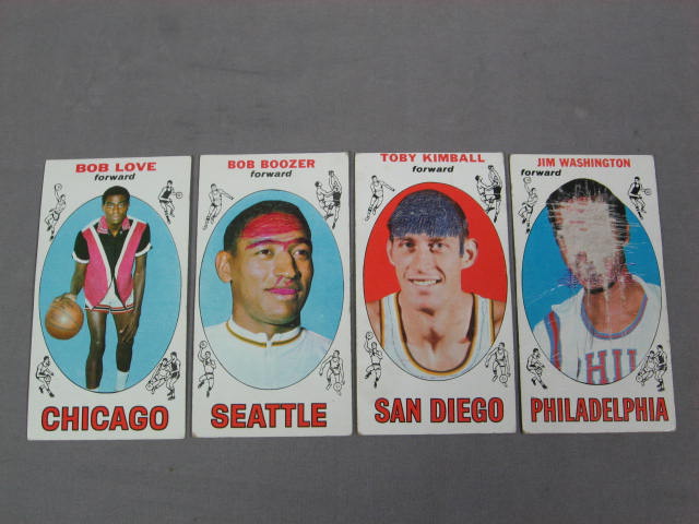 1969 Topps Basketball Cards Lew Alcindor Rookie Card + 14