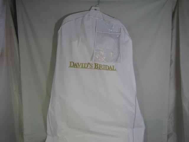 NEW Davids Bridal Oleg Cassini Wedding Dress Gown Size 8 Strapless Slim A-Line 5