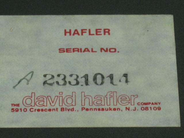 Vintage Hafler DH 220 2 Channel Stereo Power Amplifier Amp NO RESERVE PRICE BID! 6