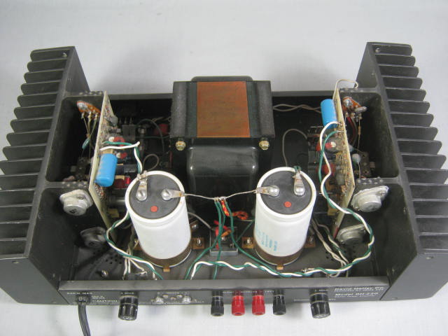 Vintage Hafler DH 220 2 Channel Stereo Power Amplifier Amp NO RESERVE PRICE BID! 8