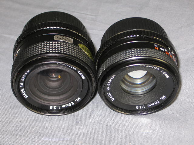 Yashica FX-3 Super 2000 +108 SLR Cameras W/4 Lenses+ NR 11