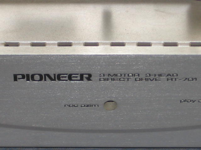 Pioneer RT-701 Reel To Reel Tape Recorder 4-Track 2-Ch 3