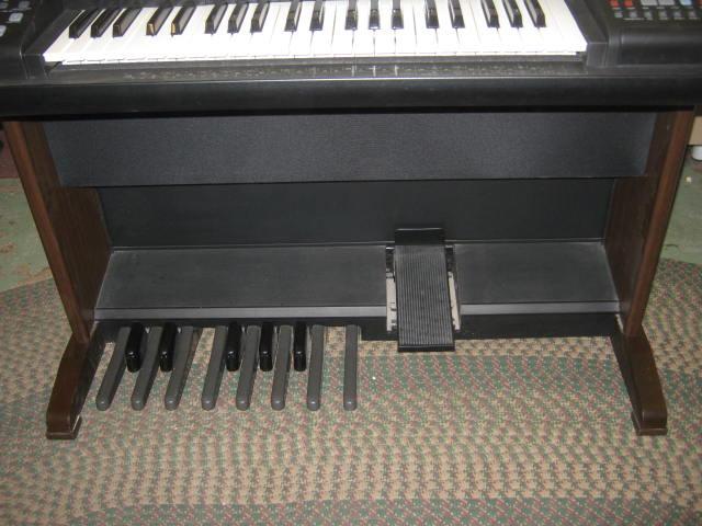 Technics SX-EN3 Double Keyboard PCM Digital Electronic Organ W/ Bench Manuals NR 6