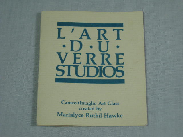 83 Marialyce Hawke Murano Brideshead Revisited Intaglio Engraved Art Glass Bowl 7