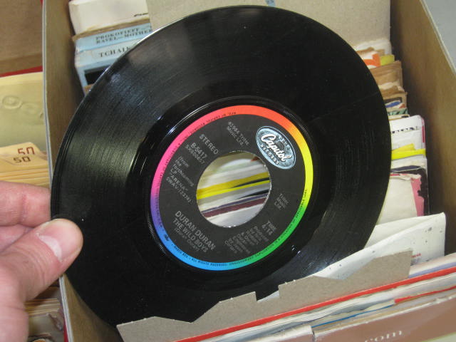 Huge Mixed Lot 230 Vtg 45 Record Albums 50s 60s 70s Rock N Roll Beatles Elvis ++ 14