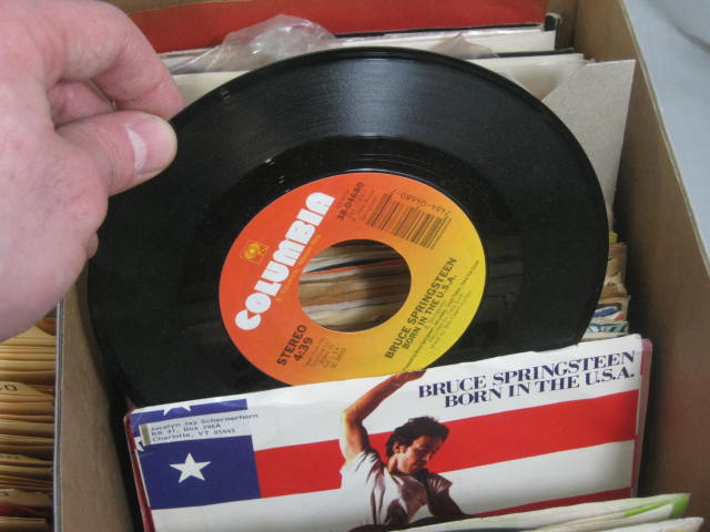 Huge Mixed Lot 230 Vtg 45 Record Albums 50s 60s 70s Rock N Roll Beatles Elvis ++ 15