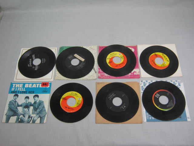 Huge Mixed Lot 230 Vtg 45 Record Albums 50s 60s 70s Rock N Roll Beatles Elvis ++ 18