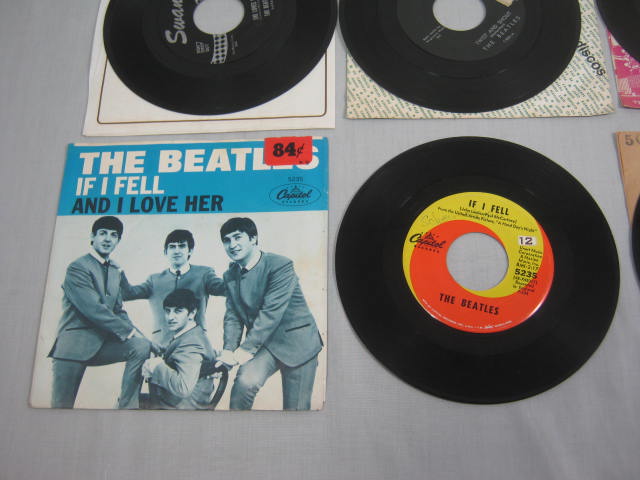 Huge Mixed Lot 230 Vtg 45 Record Albums 50s 60s 70s Rock N Roll Beatles Elvis ++ 19