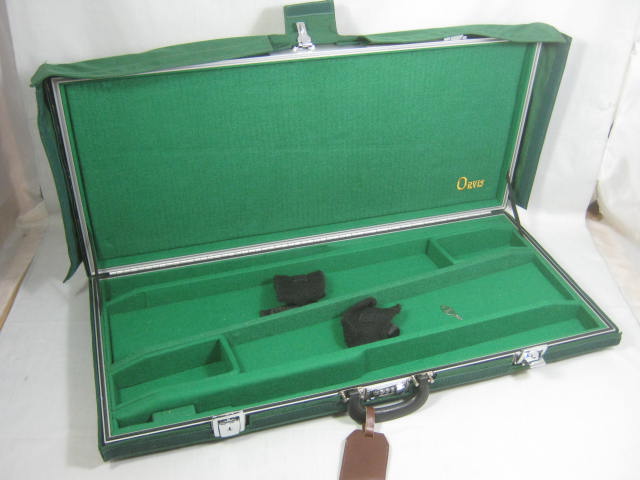 Orvis Hard Locking Combination + Key Gun Rifle Shotgun Case 33"x15" No Reserve!
