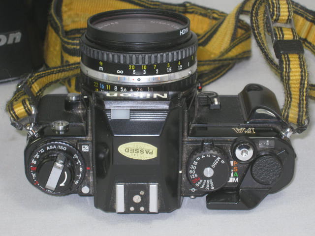 Nikon FA 35mm SLR Camera 50mm f/1.8 Nikkor 28mm f/2.8 Wide Angle Lens Manuals NR 3