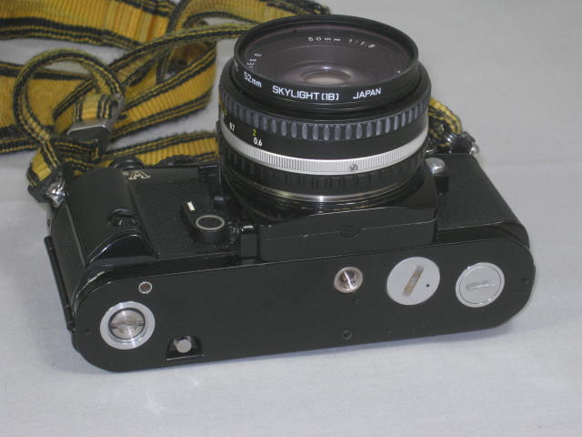 Nikon FA 35mm SLR Camera 50mm f/1.8 Nikkor 28mm f/2.8 Wide Angle Lens Manuals NR 6