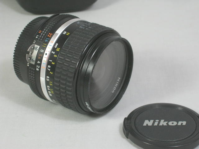 Nikon FA 35mm SLR Camera 50mm f/1.8 Nikkor 28mm f/2.8 Wide Angle Lens Manuals NR 7