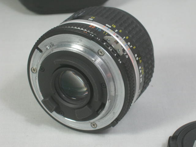 Nikon FA 35mm SLR Camera 50mm f/1.8 Nikkor 28mm f/2.8 Wide Angle Lens Manuals NR 9