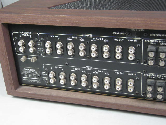 Vtg Pioneer QX-8000 Quadraphonic Stereo Receiver Amplifier Amp NO RESERVE PRICE! 5