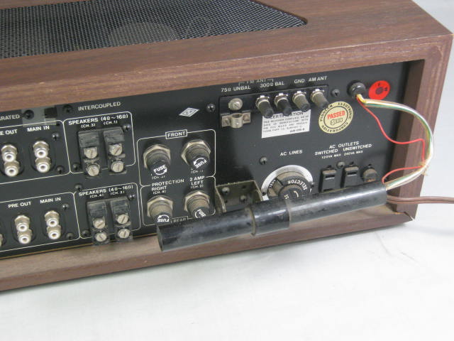 Vtg Pioneer QX-8000 Quadraphonic Stereo Receiver Amplifier Amp NO RESERVE PRICE! 6