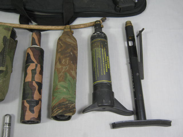 Tippmann Pro-Lite Paintball Gun Marker Micro-CA II Quick Changer Stock CO2 Tanks 2
