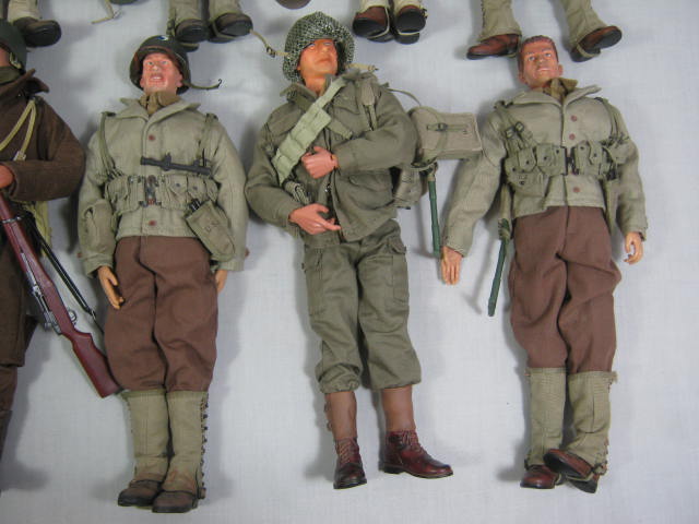 10 Dragon GI Joe 21st Century Toy 12" Army Military Soldier Action Figure Lot NR 2
