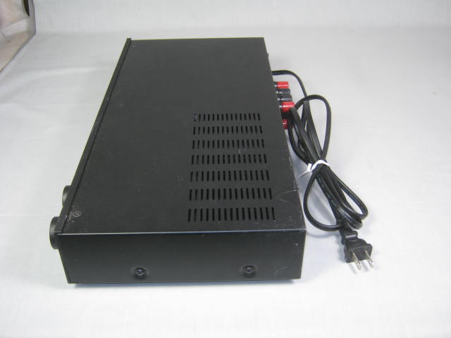 AudioSource Amp 100 2 Channel 50 Watt Bridgeable Stereo Power Amplifier Works NR 3
