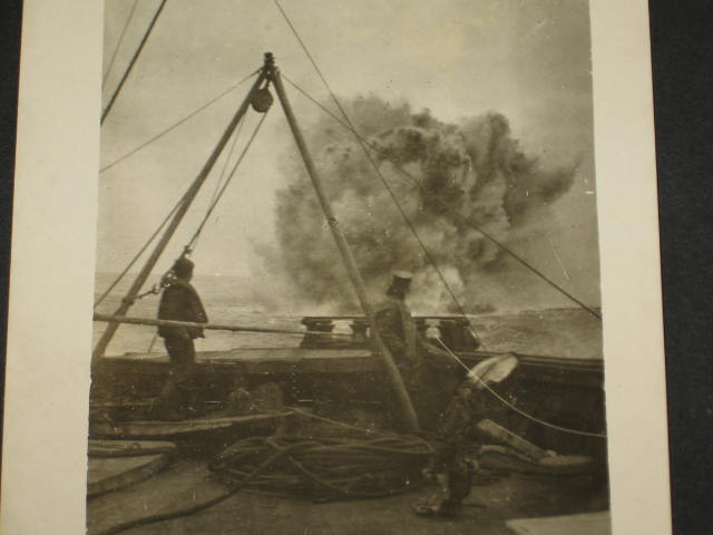 WWI US Navy Photo + Card Scrapbook Album WW1 WW 1 I NR 5