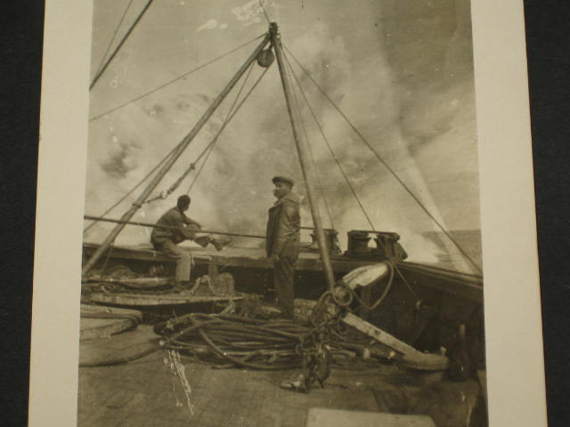 WWI US Navy Photo + Card Scrapbook Album WW1 WW 1 I NR 6